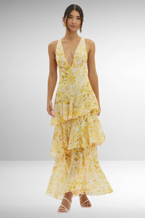 Estelle | Summer Maxi Wedding Guest Dress