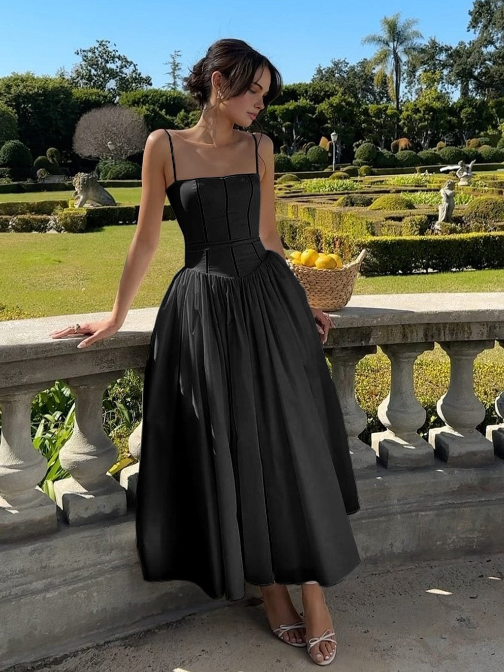 Thalia | Flowing Maxi Wedding Guest Dress