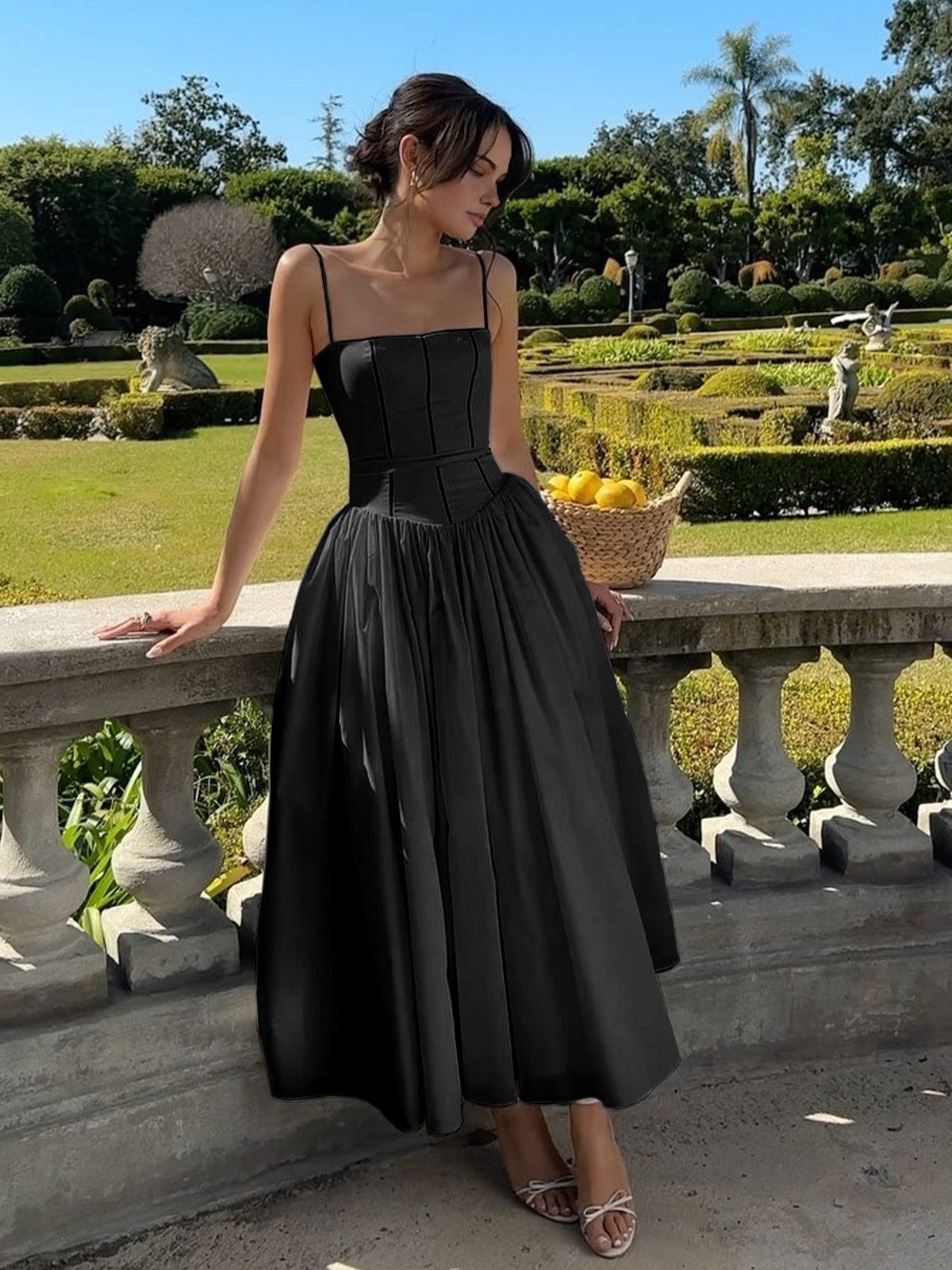 Thalia | Flowing Maxi Wedding Guest Dress