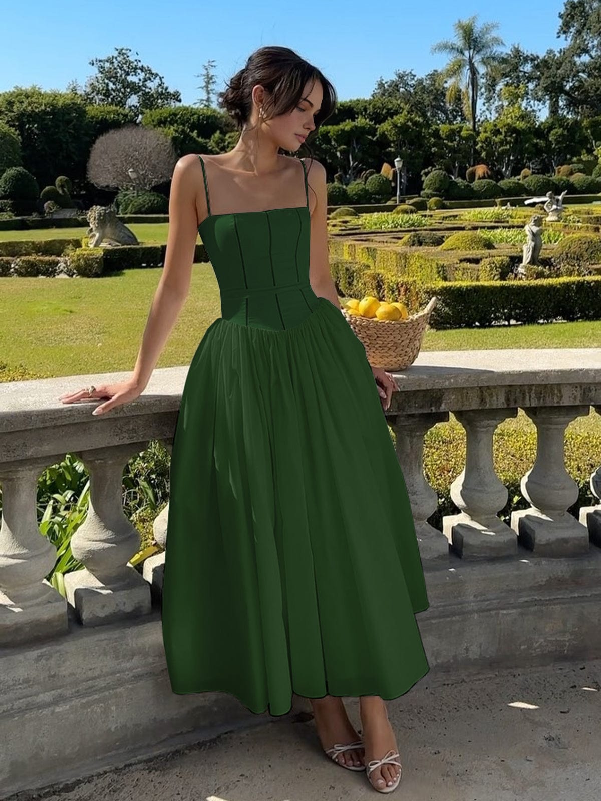 Thalia | Flowing Maxi Wedding Guest Dress