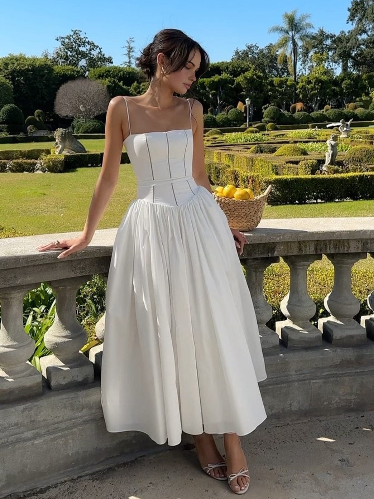 Thalia | Flowing Maxi Wedding Guest Dress
