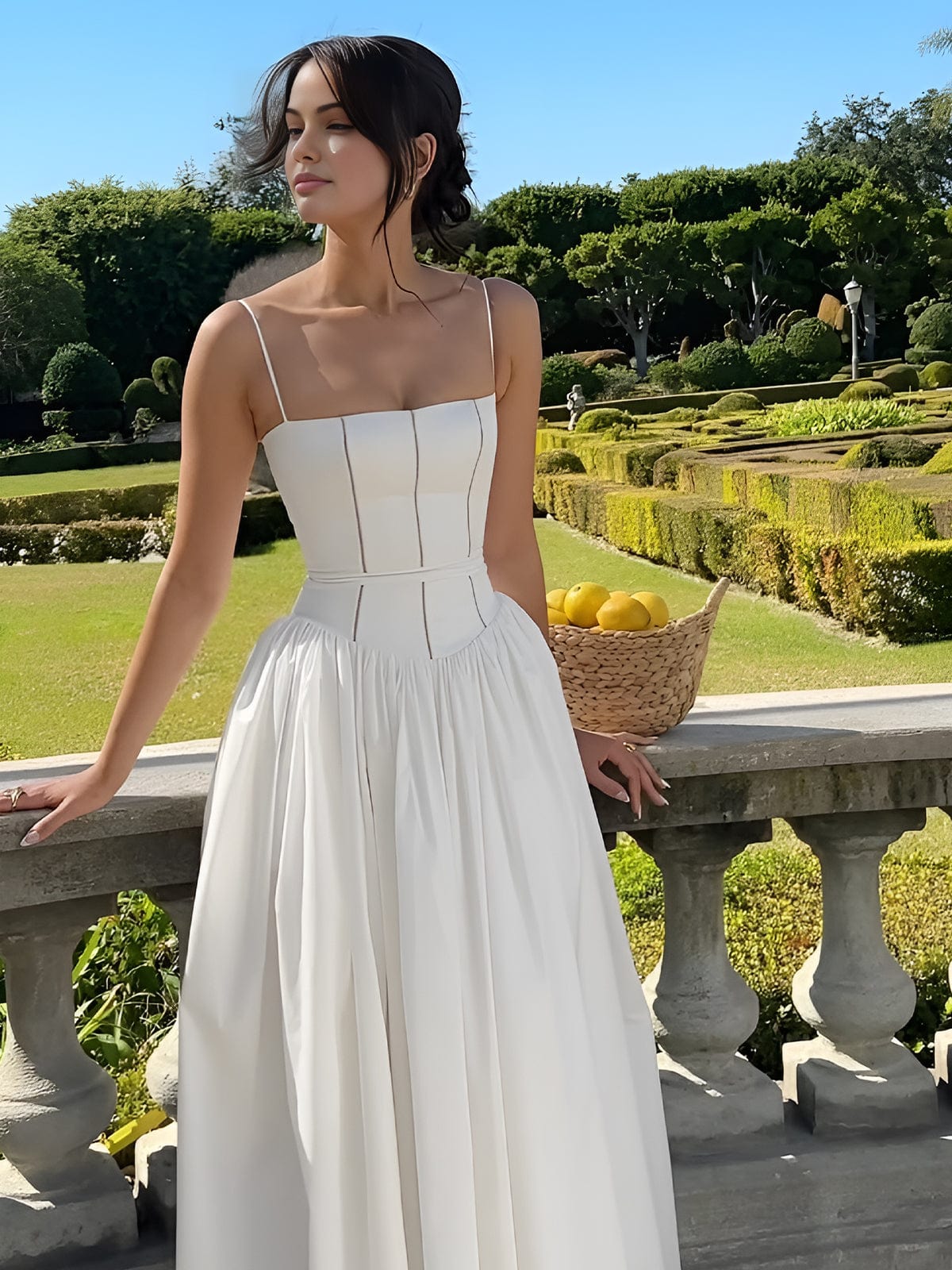 Thalia | Flowing Maxi Wedding Guest Dress