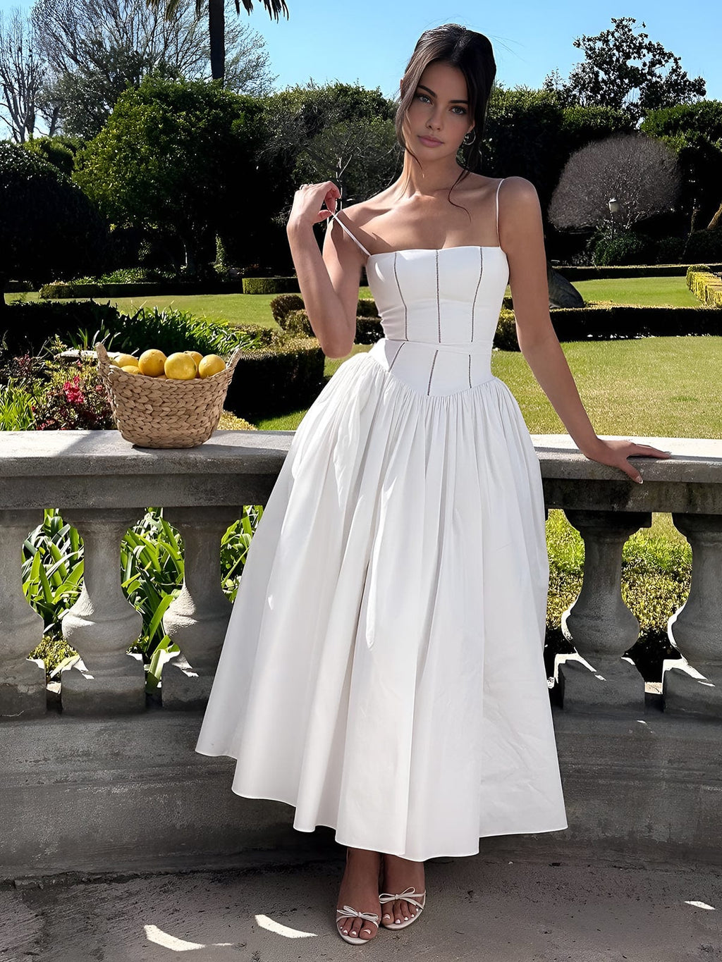 Thalia | Flowing Maxi Wedding Guest Dress