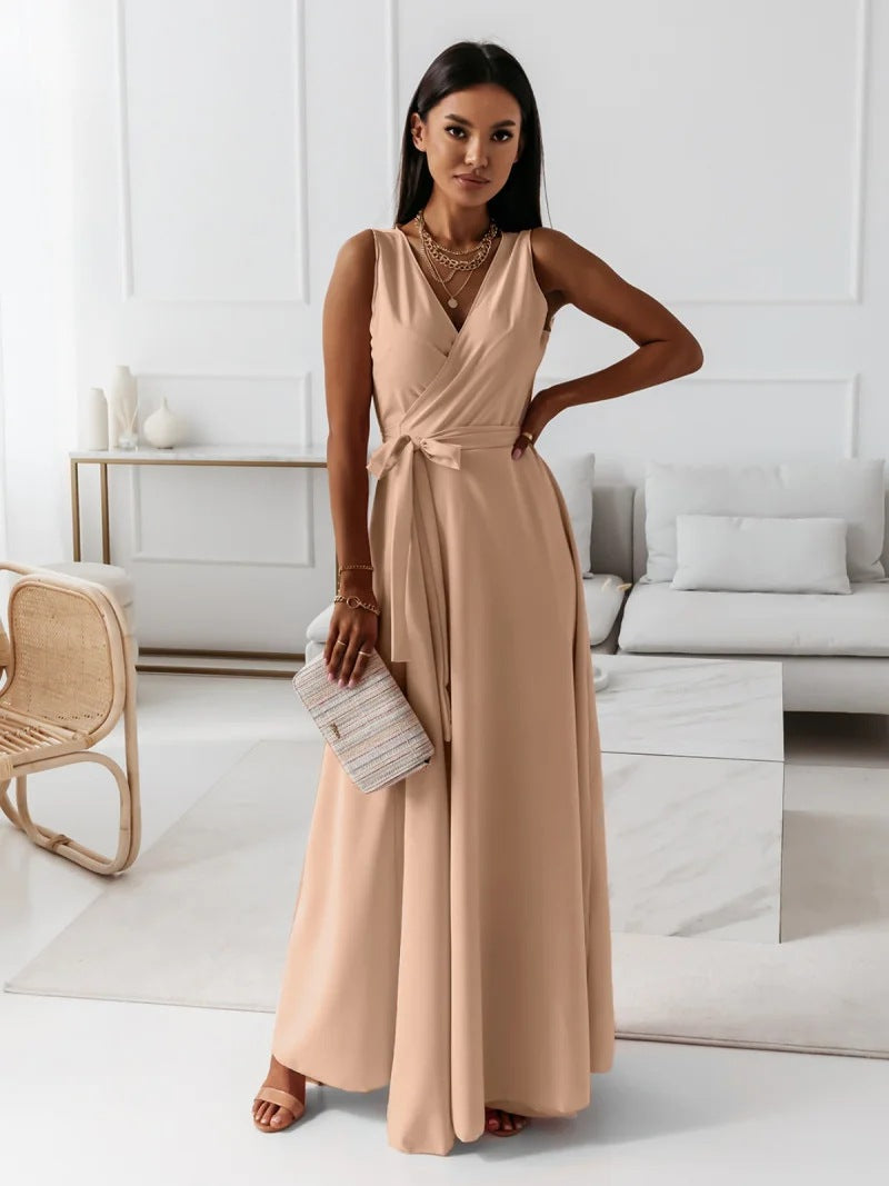 Fenella | Classic Long Wedding Guest Dress
