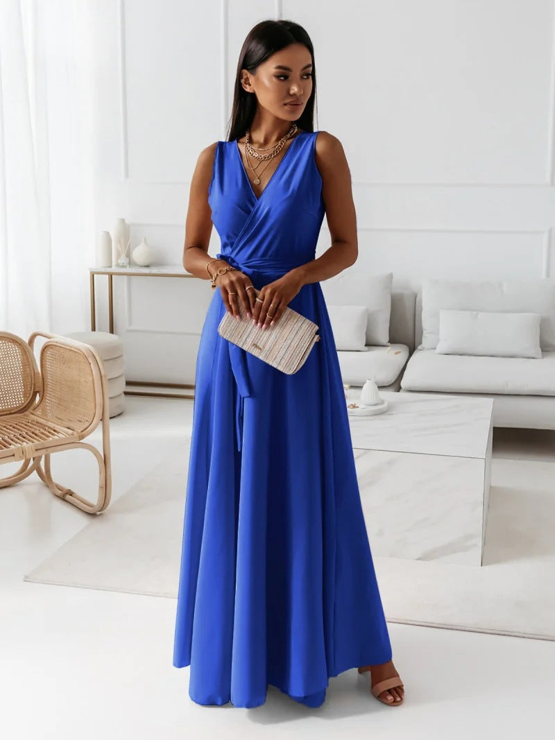 Fenella | Classic Long Wedding Guest Dress