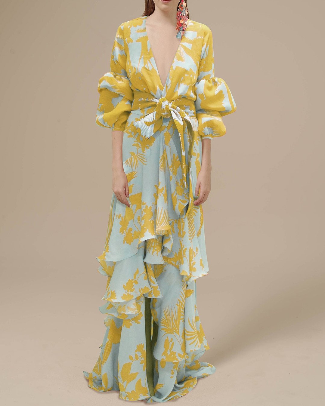 Fenella | Classic Long Wedding Guest Dress