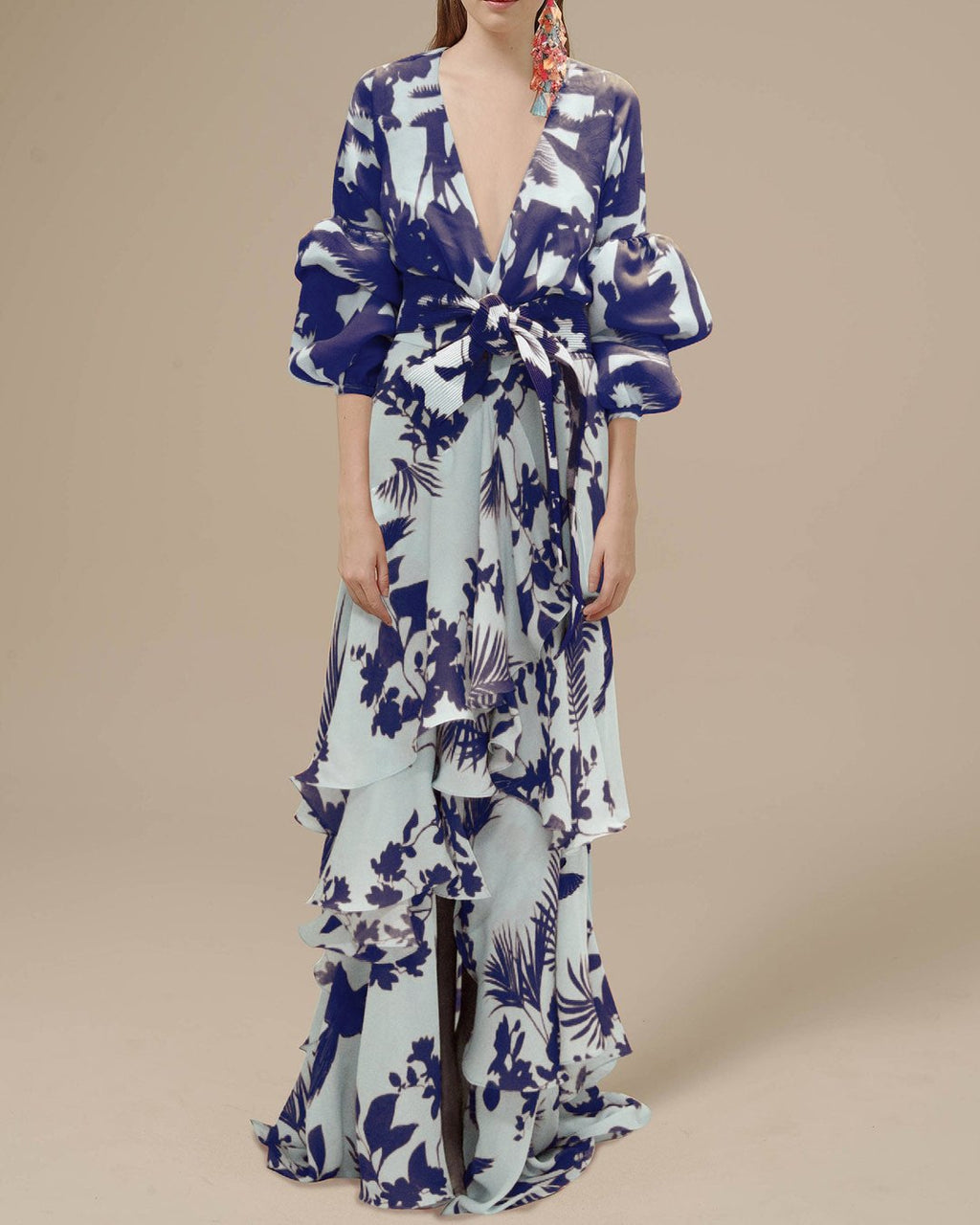 Fenella | Classic Long Wedding Guest Dress
