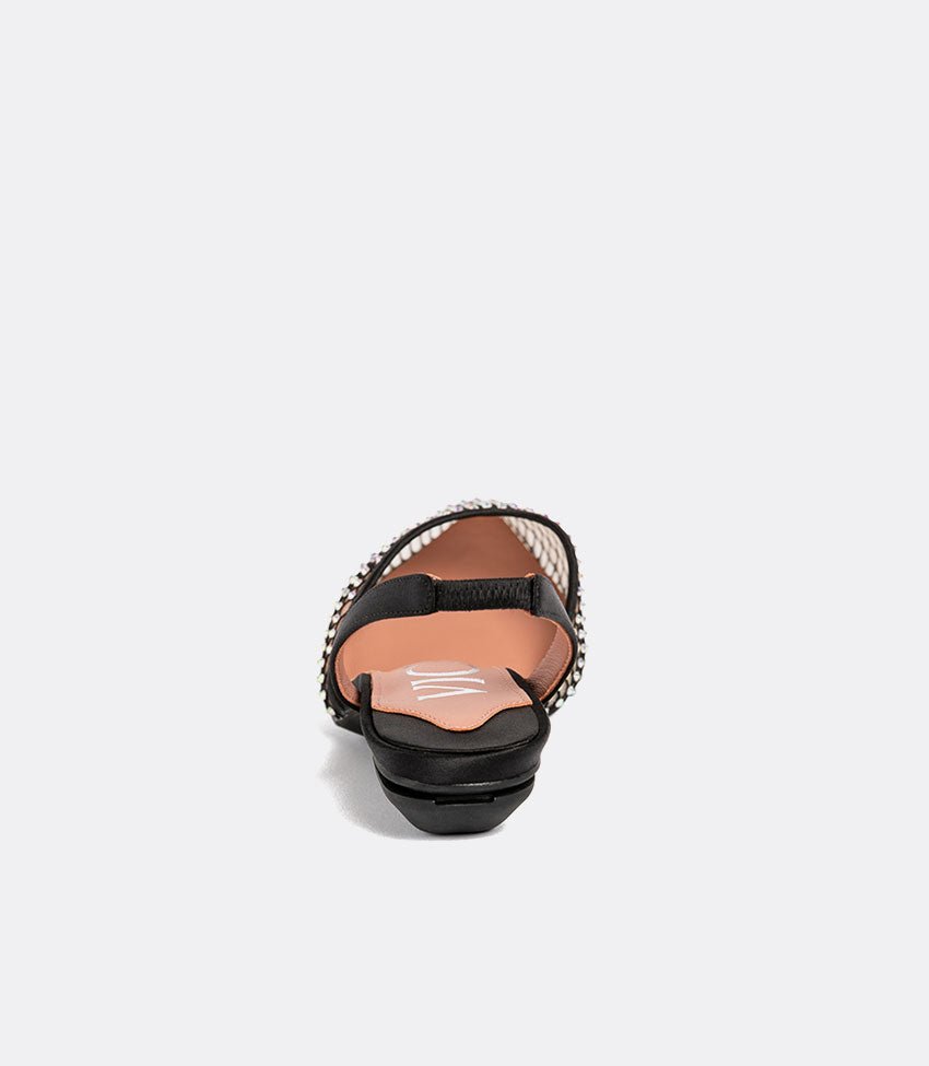 Everyday Heel in Crystal Mesh