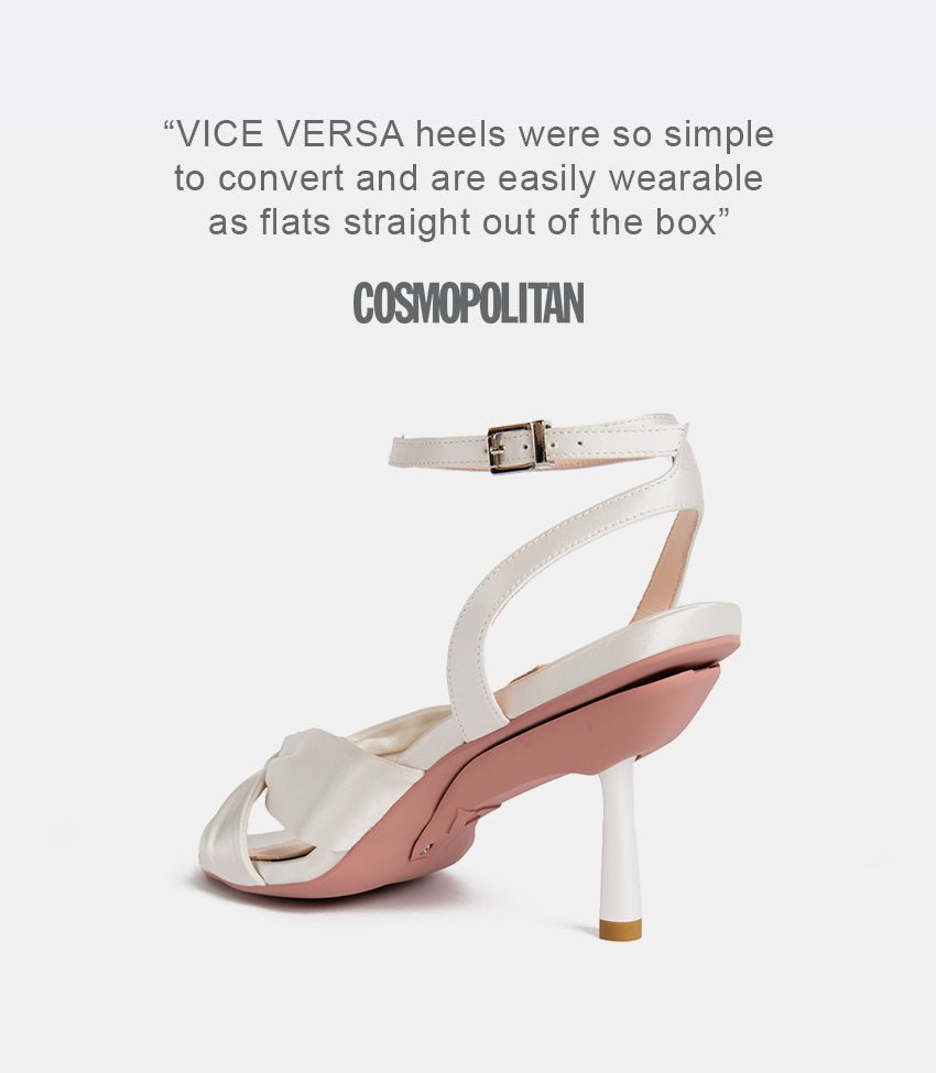 Everyday Sandals in White Silk