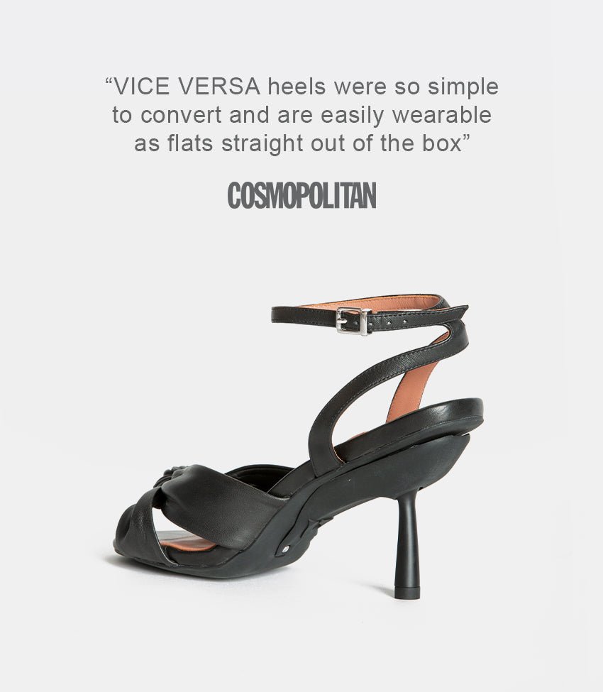 Everyday Sandals in Black Leather