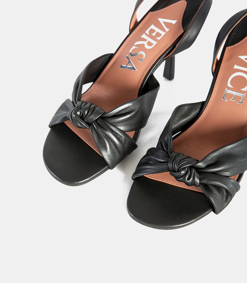 Everyday Sandals in Black Leather