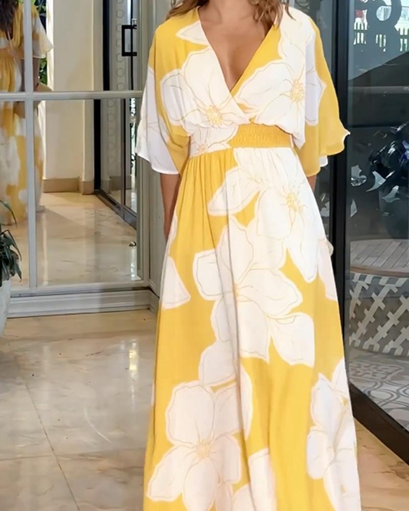 Calypso | Floral Wedding Guest Dress