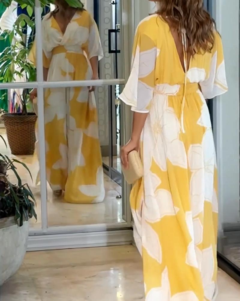 Calypso | Floral Wedding Guest Dress