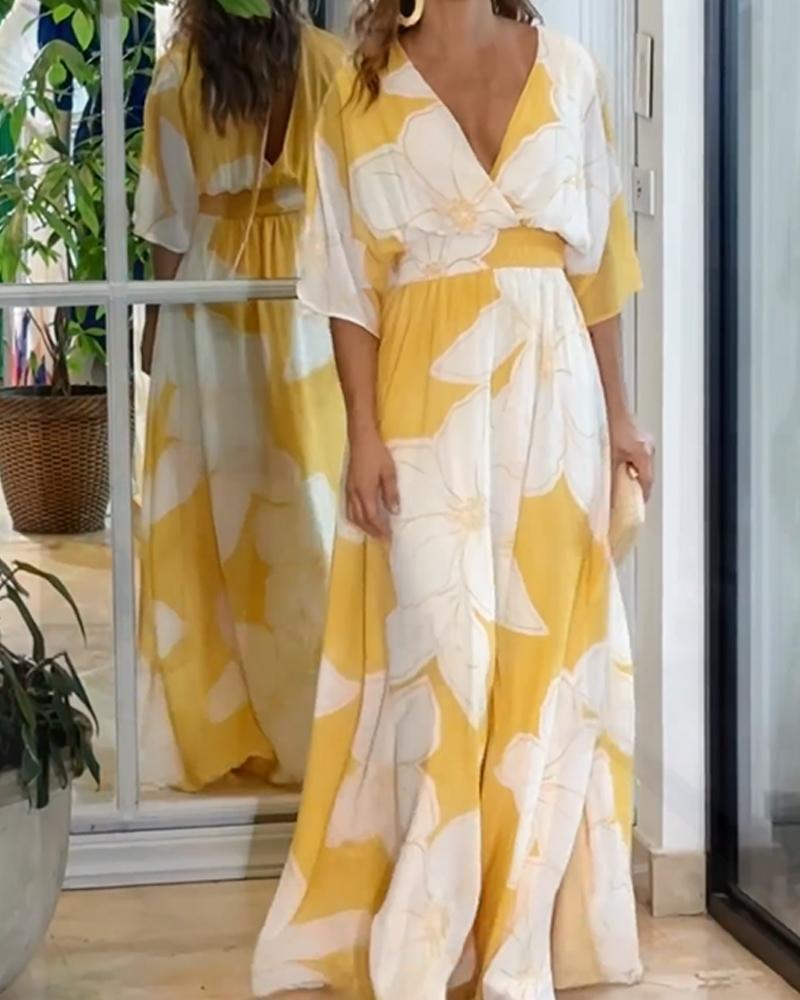 Calypso | Floral Wedding Guest Dress