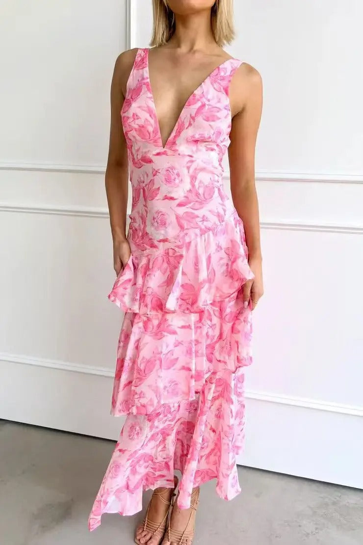 Estelle | Summer Maxi Wedding Guest Dress