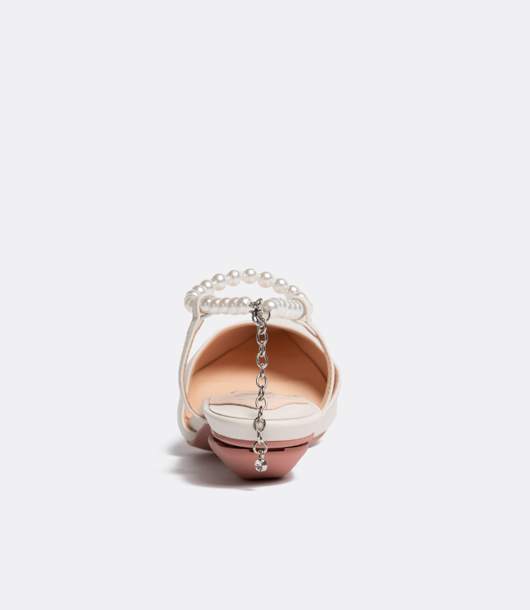 Publicist Pumps in White Pearl